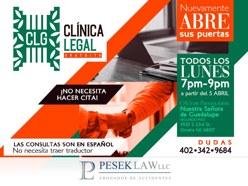 Clínica Legal Gratuita de Pesek Law Reanuda sus Actividades